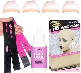 Dolahair Extreme Hold Lace Glue for Wigs, Waterproof, Invisible Bonding, 1.3 Ounce Dolahair