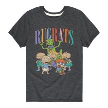 Футболка Boys 8-20 Rugrats Flashback с графическим рисунком Nickelodeon