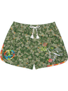 Embroidered Shorts (Toddler/Little Kids/Big Kids) Peek