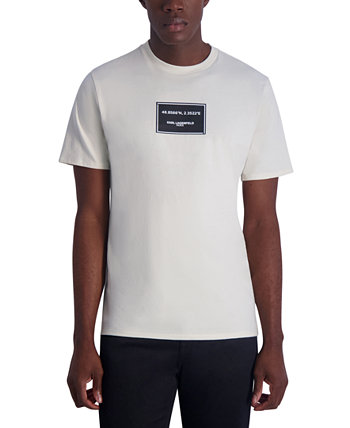 Men's Latitude Graphic Logo T-Shirt Karl Lagerfeld Paris