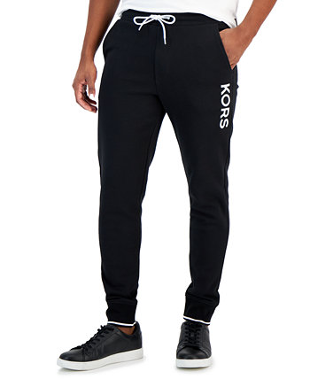 Мужские брюки-джоггеры из флиса с логотипом на шнурке Michael Kors