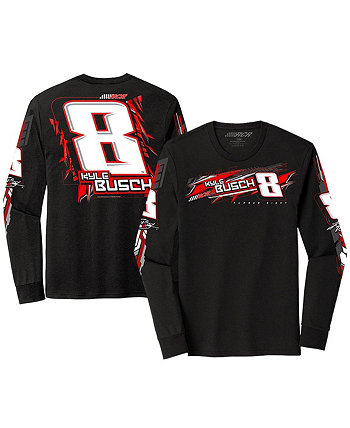 Men's Black Kyle Busch Extreme Long Sleeve T-shirt Richard Childress Racing Team Collection