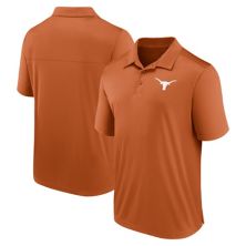 Мужская футболка-поло с блокировкой левой стороны Fanatics Branded Texas Orange Texas Longhorns Fanatics