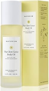 Naturium The Glow Getter Body Oil, Multi-Oil for Intense Nourishment, Hydrating & Moisturizing Formula, Vegan & Cruelty-Free, 3.4 oz Naturium