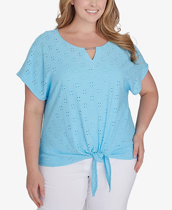 Plus Size Feeling The Lime T Sleeve Top HEARTS OF PALM