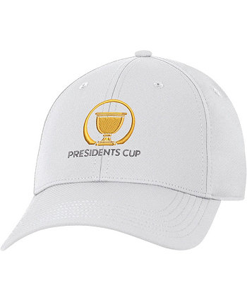Мужская и женская белая регулируемая шляпа Stratus 2024 Presidents Cup Stratus Ahead