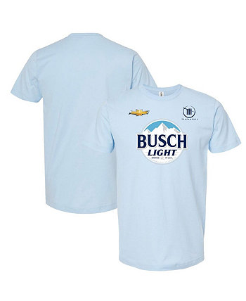 Мужская голубая футболка TRACKHOUSE RACING Busch Light Partners Trackhouse Racing Team Collection