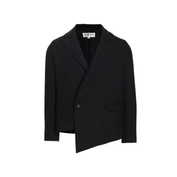 Roman Suit Wool-Cashmere Jacket Awet