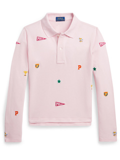 Рубашка-поло в сетку Collegiate Icon (для больших детей) Polo Ralph Lauren