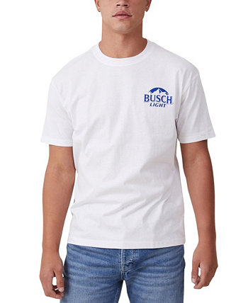 Men's Busch Light Loose Fit T-Shirt COTTON ON