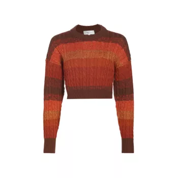 Укороченный вязаный свитер Ingram Ronny Kobo
