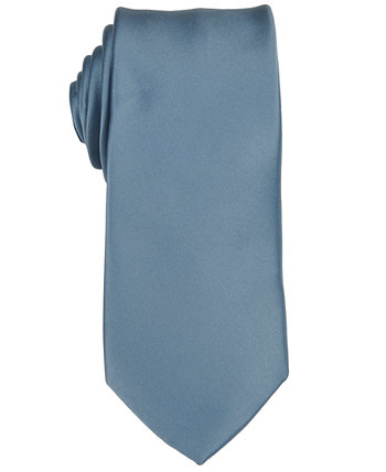 Мужской однотонный атласный галстук CONSTRUCT