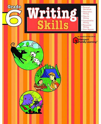 Навыки письма: 6 класс (серия «Навыки письма Flash Kids») от редакторов Flash Kids Barnes & Noble