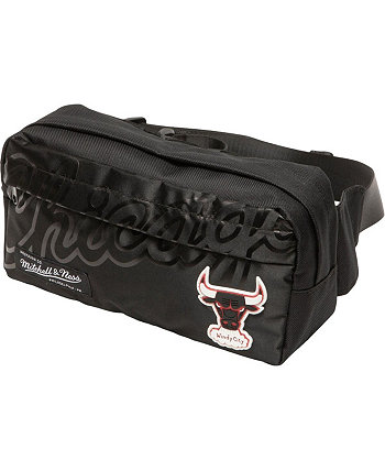 Женская поясная сумка Chicago Bulls Hardwood Classics черного цвета Mitchell & Ness