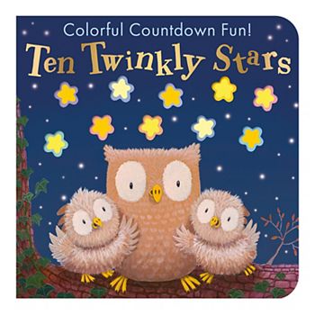 Ten Twinkly Stars by Tiger Tales Children's Board Book Penguin Random House