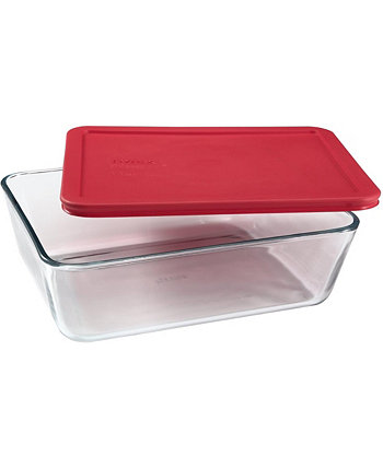 Simply Store Rectangular Glass Food Storage Dish, 11-Cup Pyrex