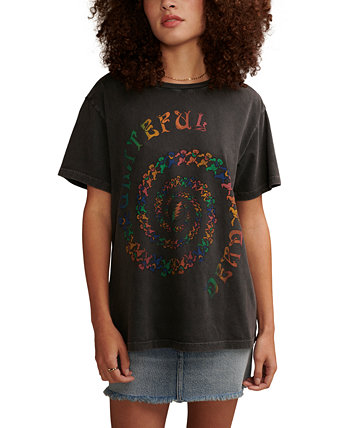 Женская классическая футболка Grateful Dead Bears Lucky Brand