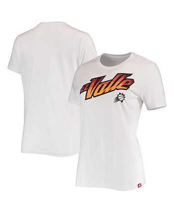 Женская белая футболка Phoenix Suns El Valle Sportiqe
