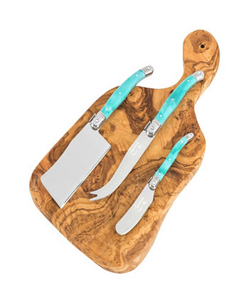 Сырная доска и ножи, набор из 4 шт. French Home
