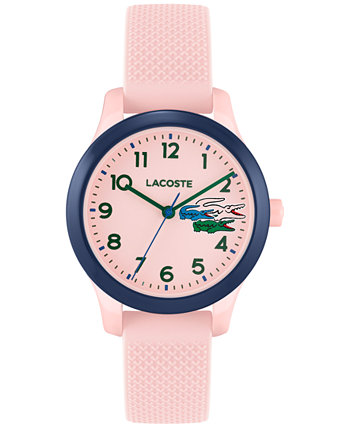 Детские часы Lacoste 12.12 Pink с силиконовым ремешком, 32 мм Lacoste