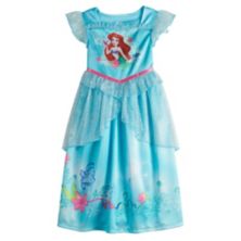Ночное платье Ариэль для маленьких девочек Disney's The Little Mermaid Licensed Character