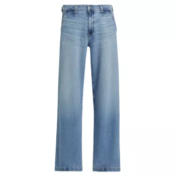 Широкие джинсы со средней посадкой Stella AG Jeans