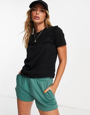 Selected Femme my perfect tee in black Selected