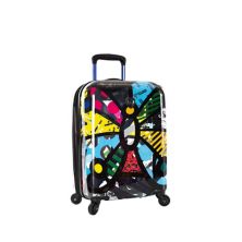 Прозрачный чемодан-спиннер с жестким бортом Heys Britto Butterfly Heys