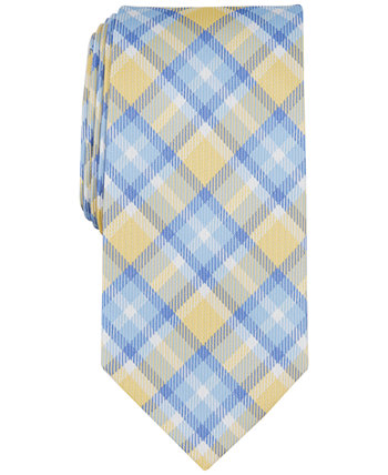 Men's Newtown Plaid Tie, Created for Macy's Club Room