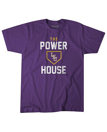 Men's Purple LSU Tigers Baseball Power House T-shirt BreakingT