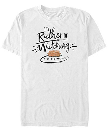 Мужская футболка с короткими рукавами "I'D Rather Be Watching Friends" Friends FIFTH SUN