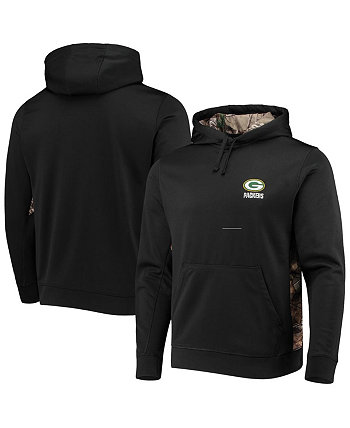 Мужской черный пуловер с капюшоном Realtree Camo Green Bay Packers Logo Ranger Dunbrooke
