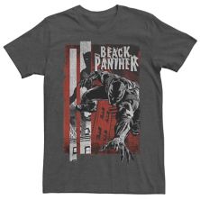 Мужская футболка с рисунком Marvel Black Panther Lurk Marvel