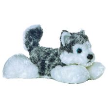 Aurora Small Grey Mini Flopsie 8&#34; Mush Adorable Stuffed Animal Aurora