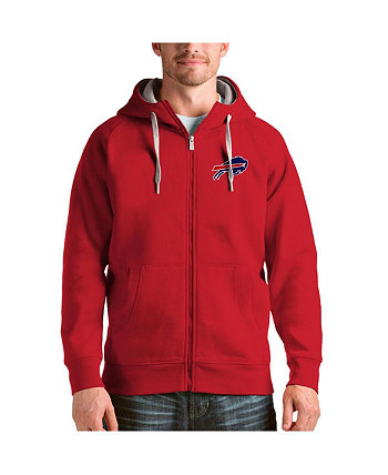 Men's Red Buffalo Bills Victory Full-Zip Hoodie Antigua