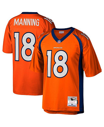 Реплика мужского трикотажа Peyton Manning Orange Denver Broncos 2015 Legacy Mitchell & Ness