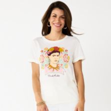 Женская футболка Sonoma Community™ с изображением месяца латиноамериканского наследия Frida Folk Flowers Sonoma Community