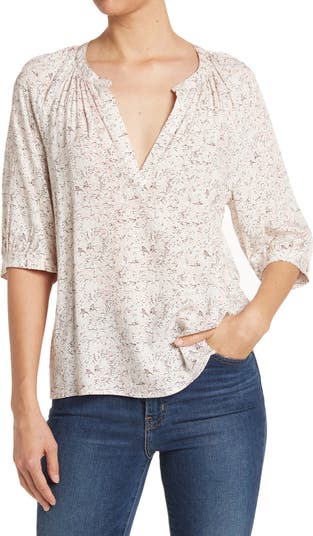 Short Sleeve Popover Top Melrose and Market