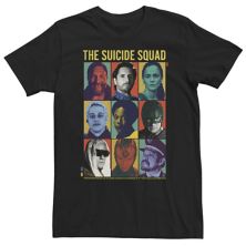 Футболка Big & Tall The Suicide Squad Character Box Up DC Comics