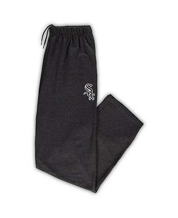 Мужские темно-серые пижамные штаны Chicago White Sox больших и высоких размеров Profile