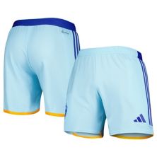 Men's adidas Light Blue Colorado Rapids 2023 Away AEROREADY Authentic Shorts Unbranded