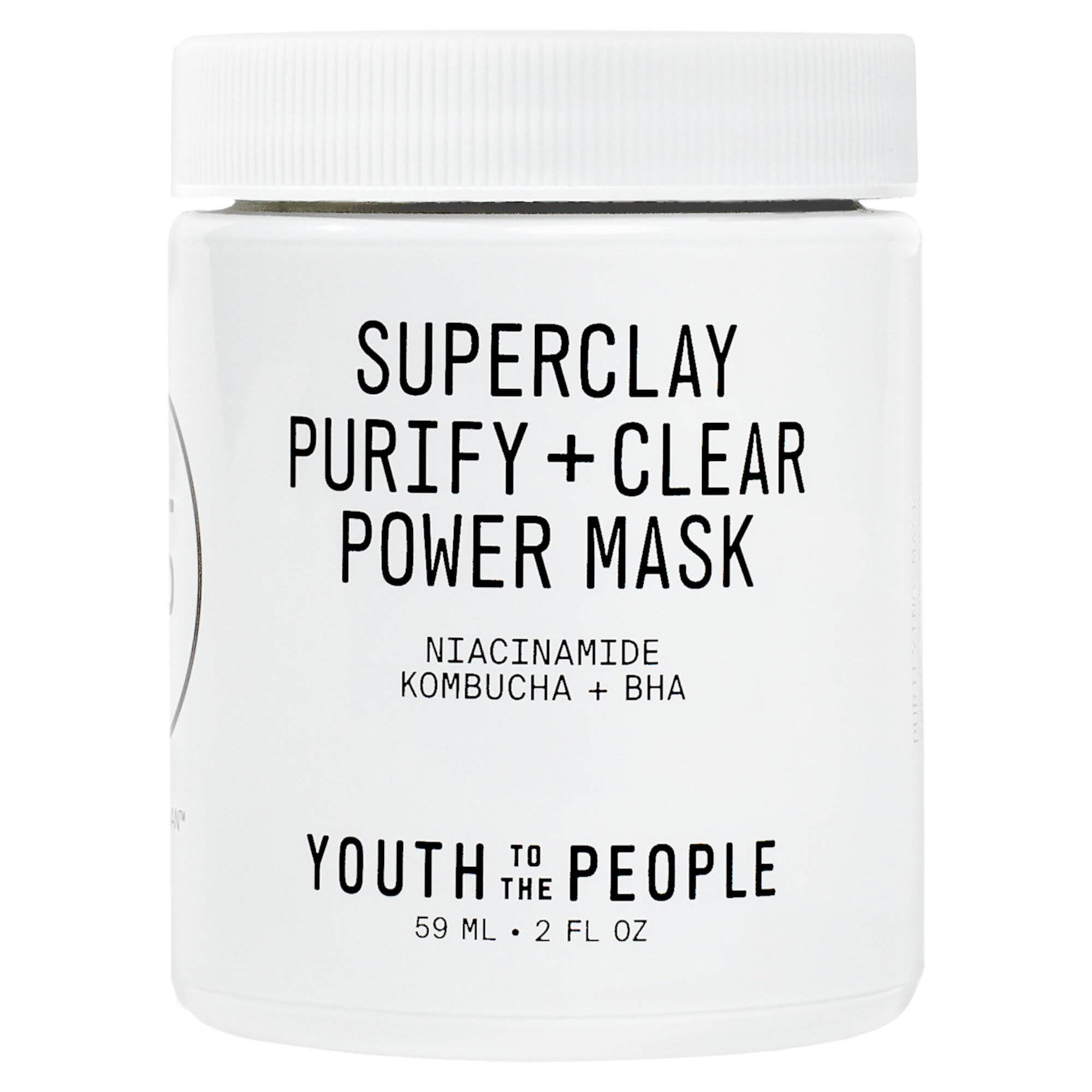 Маска Superclay Purify + Clear Power с ниацинамидом Youth To The People