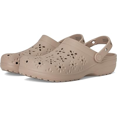 Легкие классические сабо Crocs с цветочным орнаментом Crocs