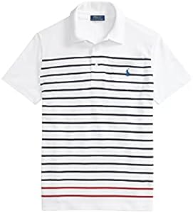 Polo Ralph Lauren Boy`s Striped Cotton Mesh Polo Shirt Polo Ralph Lauren