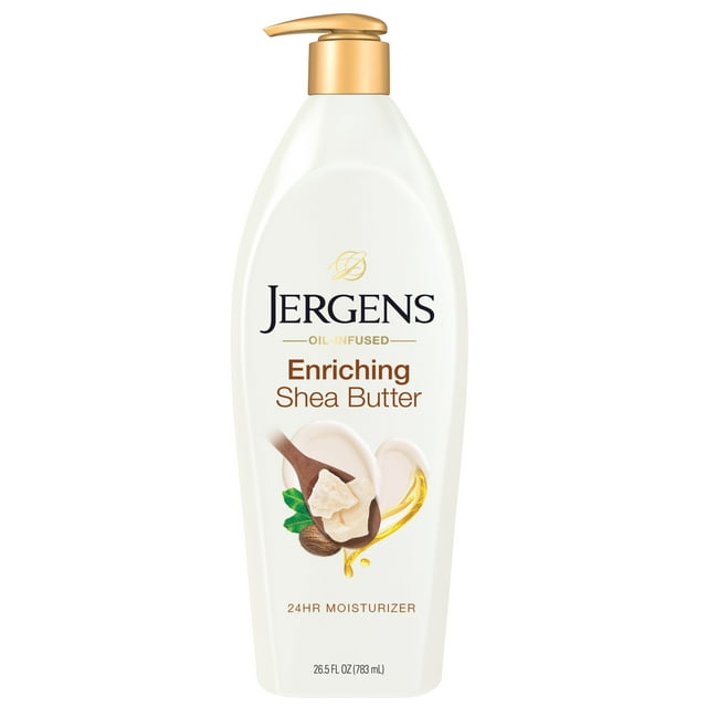 Jergens Shea Butter Butter Hand and Body Lotion, Dry Skin, Dermatologist Tested, 26.5 oz Jergens