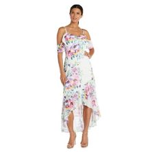 Женское платье Nightway с цветочным принтом и открытыми плечами Nightway