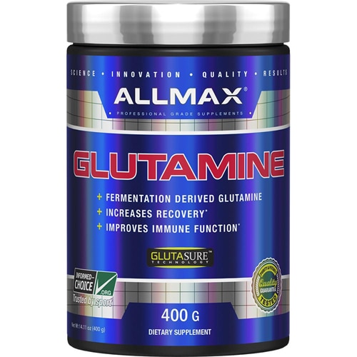 ALLMAX Nutrition Порошок глютамина -- 400 г ALLMAX