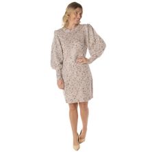 Women's Taylor Dress Multi-Color Textured Sweater Dress TAYLOR DRESSES