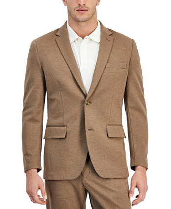 Мужской пиджак современного кроя из эластичной трикотажной ткани, созданный для Macy's Alfani