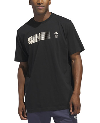 Men's Worldwide Hoops City Graphic T-Shirt Adidas